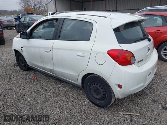 ✅ 2015 Mitsubishi Mirage DE • VIN: ML32A3HJ3FH001970 • Lot: 43747054. Listed on IAAI with 114,447 mi. Free auction sales archive from the USA and detailed vehicle history report at DreamBid. Image 3.