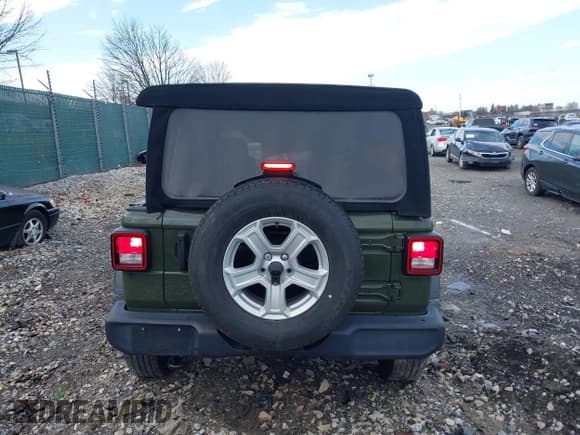✅ 2021 Jeep Wrangler Unlimited Sport S • VIN: 1C4HJXDG1MW836029 • Lot: 41811840. Listed on IAAI with 34,992 mi. Free auction sales archive from the USA and detailed vehicle history report at DreamBid. Image 15.