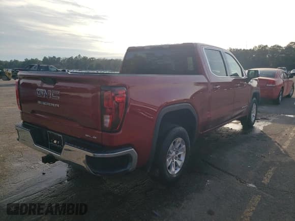 ✅ 2021 GMC Sierra 1500 SLE • VIN: 1GTP8BED1MZ386931 • Lot: 45955945. Listed on Copart with 60,289 mi. Free auction sales archive from the USA and detailed vehicle history report at DreamBid. Image 3.