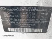 ✅ 2015 Hyundai Sonata Sport • VIN: 5NPE34AB9FH144694 • Lot: 42009957. Wystawiony na IAAI z przebiegiem 137 601 mil. Bezpłatny archiwum sprzedaży aukcyjnych z USA i szczegółowy raport historii pojazdu na DreamBid. Zdjęcie 9.