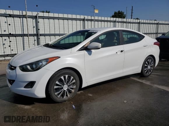 ✅ 2012 Hyundai Elantra GLS • VIN: 5NPDH4AE9CH127364 • Lot: 65050105. Listed on Copart with 108,004 mi. Free auction sales archive from the USA and detailed vehicle history report at DreamBid. Image 1.
