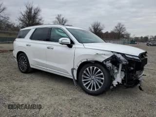 ✅ 2025 Hyundai Palisade Calligraphy • VIN: KM8R7DGE0SU853856 • Лот: 82963644. Опубликован ранее на Copart с пробегом 99 миль. Бесплатный доступ к архиву аукционных продаж из США и подробный отчёт об истории автомобиля на DreamBid. Изображение 4.