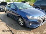 ✅ 2020 Hyundai Elantra SEL • VIN: 5NPD84LF1LH571845 • Lot: 66881265. Listed on Copart with 91,136 mi. Free auction sales archive from the USA and detailed vehicle history report at DreamBid. Image 13.