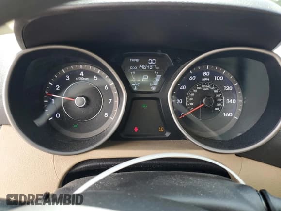 ✅ 2013 Hyundai Elantra Limited • VIN: 5NPDH4AE0DH237592 • Lot: 71627135. Listed on Copart with 146,437 mi. Free auction sales archive from the USA and detailed vehicle history report at DreamBid. Image 9.