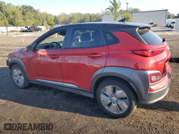 2021 Hyundai Kona SEL z VIN KM8K23AG7MU126995, wystawiony jako Copart lot #80650145 z przebiegiem 54 145 mil mil oraz Szkoda całkowita • Salvage title. Historia ofert i sprzedaży dostępna na DreamBid. Obrazek 2.
