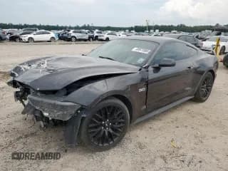 ✅ 2023 Ford Mustang GT • VIN: 1FA6P8CF8P5302384 • Лот: 69973985. Опубликован ранее на Copart с пробегом 23 382 миль. Бесплатный доступ к архиву аукционных продаж из США и подробный отчёт об истории автомобиля на DreamBid. Изображение 1.
