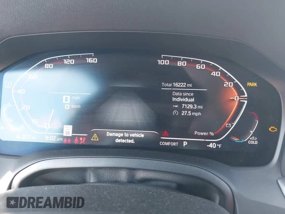 ✅ 2021 BMW 4 Series M440i • VIN: WBA53AT0XMCH41436 • Lot: 42524564. Listed on IAAI with 16,222 mi. Free auction sales archive from the USA and detailed vehicle history report at DreamBid. Image 7.