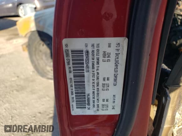 ✅ 2006 Dodge Charger • VIN: 2B3KA43G26H485155 • Лот: 54696685. Опубликован ранее на Copart с пробегом Не указан. Бесплатный доступ к архиву аукционных продаж из США и подробный отчёт об истории автомобиля на DreamBid. Изображение 12.