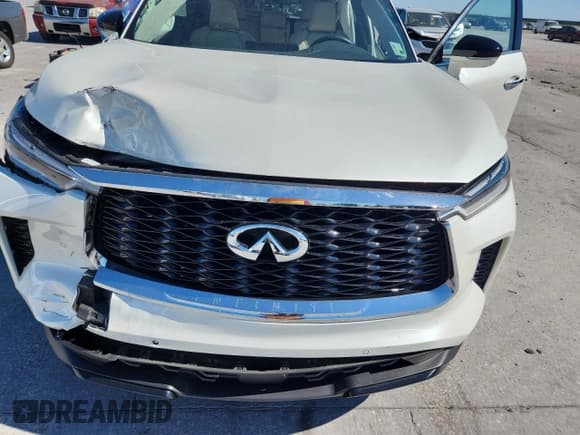 ✅ 2024 Infiniti QX60 Luxe • VIN: 5N1DL1FR8RC341061 • Lot: 82484555. Listed on Copart with 23,300 mi. Free auction sales archive from the USA and detailed vehicle history report at DreamBid. Image 12.
