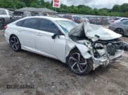 ✅ 2019 Honda Accord Sport • VIN: 1HGCV2F37KA032499 • Lot: 43037885. Listed on IAAI with 89,763 mi. Free auction sales archive from the USA and detailed vehicle history report at DreamBid. Image 1.