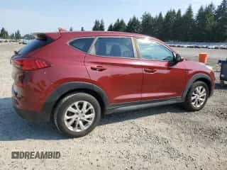 2019 Hyundai Tucson SE z VIN KM8J2CA44KU915961, wystawiony jako Copart lot #70549075 z przebiegiem 135 210 mil mil oraz Czysty tytuł • Clean title. Historia ofert i sprzedaży dostępna na DreamBid. Obrazek 3.
