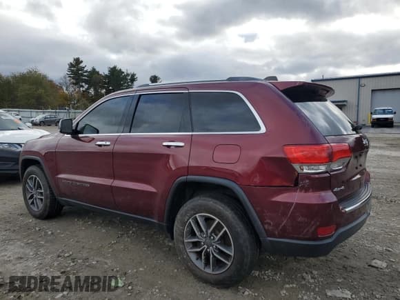 ✅ 2019 Jeep Grand Cherokee Limited • VIN: 1C4RJFBG1KC771991 • Lot: 91053175. Listed on Copart with 178,469 mi. Free auction sales archive from the USA and detailed vehicle history report at DreamBid. Image 2.