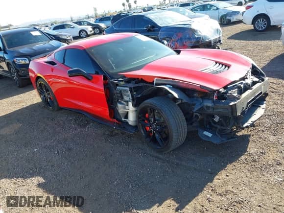 2017 Chevrolet Corvette Z51 1LT с VIN 1G1YH2D71H5115535, выставлен на аукционе IAAI как лот 42235440 с пробегом 57 077 миль миль и . История ставок и продаж доступна на DreamBid. Изображение 1.