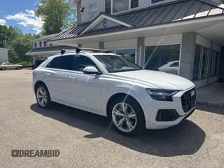 ✅ 2019 Audi Q8 Premium Plus • VIN: WA1BVAF15KD028897 • Lot: 42362513. Wystawiony na IAAI z przebiegiem 108 105 mil. Bezpłatny archiwum sprzedaży aukcyjnych z USA i szczegółowy raport historii pojazdu na DreamBid. Zdjęcie 1.