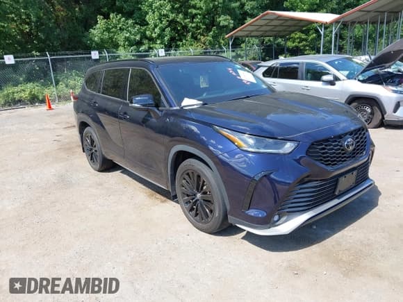 ✅ 2023 Toyota Highlander L • VIN: 5TDKDRBHXPS507466 • Lot: 43080996. Listed on IAAI with 38,592 mi. Free auction sales archive from the USA and detailed vehicle history report at DreamBid. Image 1.