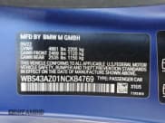 ✅ 2022 BMW M4 Competition xDrive • VIN: WBS43AZ01NCK84769 • Лот: 66405955. Опубликован ранее на Copart с пробегом 21 963 миль. Бесплатный доступ к архиву аукционных продаж из США и подробный отчёт об истории автомобиля на DreamBid. Изображение 13.