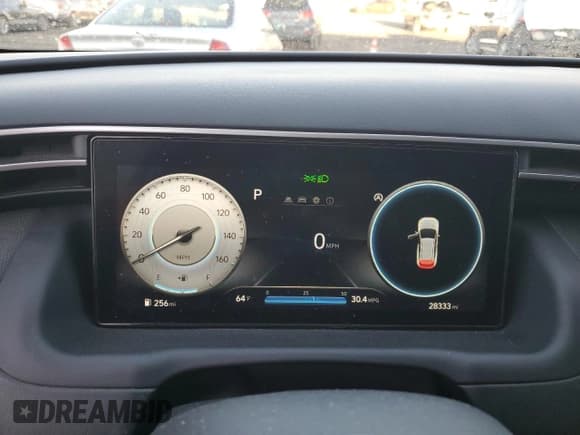 ✅ 2023 Hyundai Tucson SEL • VIN: 5NMJFCAE9PH238728 • Lot: 71642674. Wystawiony na Copart z przebiegiem 28 333 mil. Bezpłatny archiwum sprzedaży aukcyjnych z USA i szczegółowy raport historii pojazdu na DreamBid. Zdjęcie 9.