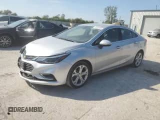 ✅ 2018 Chevrolet Cruze Premier • VIN: 1G1BF5SM5J7208431 • Лот: 80485585. Размещён на Copart с пробегом 39 847 миль миль. Получите бесплатный доступ к архиву аукционных продаж из США и посмотрите подробный отчёт об истории автомобиля на DreamBid. Изображение 1.