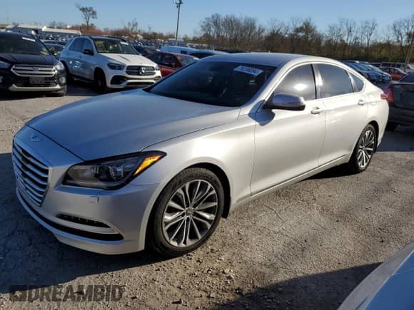 2016 Hyundai Genesis 3.8L z VIN KMHGN4JE3GU124831, wystawiony jako Copart lot #79236094 z przebiegiem Nie podano mil oraz Szkoda całkowita • Salvage title. Historia ofert i sprzedaży dostępna na DreamBid. Obrazek 1.