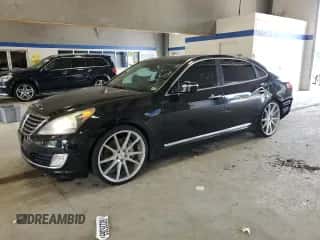 2016 Hyundai Equus Signature with VIN KMHGH4JH8GU106049, listed as a Copart auction lot 65291775 with 94,166 mi miles and Salvage title. Bid and sale history available at DreamBid. Image 1.
