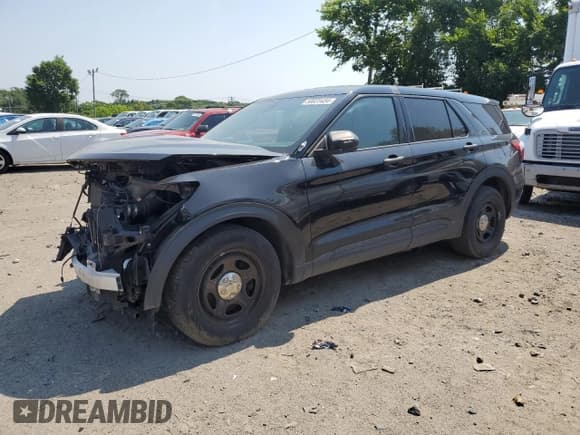 ✅ 2020 Ford Police Interceptor Utility • VIN: 1FM5K8AC5LGA83343 • Лот: 50023454. Опубликован ранее на Copart с пробегом 91 557 миль. Бесплатный доступ к архиву аукционных продаж из США и подробный отчёт об истории автомобиля на DreamBid. Изображение 1.