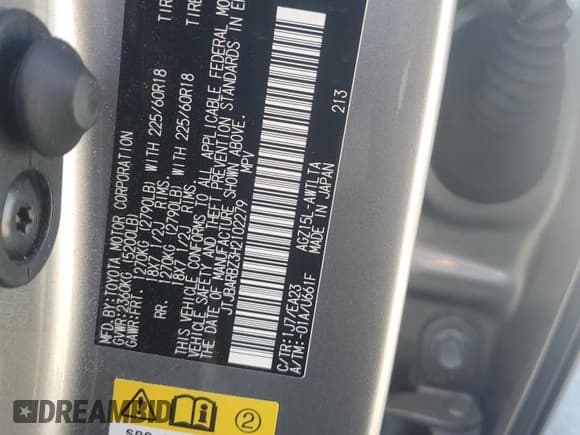 ✅ 2017 Lexus NX 200t • VIN: JTJBARBZ3H2102279 • Лот: 55218804. Опубликован ранее на Copart с пробегом 49 798 миль. Бесплатный доступ к архиву аукционных продаж из США и подробный отчёт об истории автомобиля на DreamBid. Изображение 12.