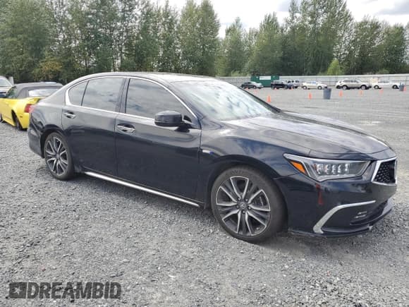 ✅ 2018 Acura RLX Hybrid Sport • VIN: JH4KC2F91JC000122 • Лот: 69392385. Опубликован ранее на Copart с пробегом 74 797 миль. Бесплатный доступ к архиву аукционных продаж из США и подробный отчёт об истории автомобиля на DreamBid. Изображение 4.