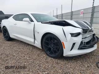 ✅ 2017 Chevrolet Camaro 2LT • VIN: 1G1FD1RSXH0180911 • Lot: 43771542. Listed on IAAI with 97,818 mi. Free auction sales archive from the USA and detailed vehicle history report at DreamBid. Image 1.