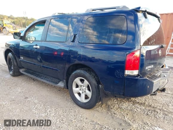✅ 2007 Nissan Armada LE • VIN: 5N1AA08C07N716356 • Lot: 43573875. Listed on IAAI with Not provided. Free auction sales archive from the USA and detailed vehicle history report at DreamBid. Image 3.