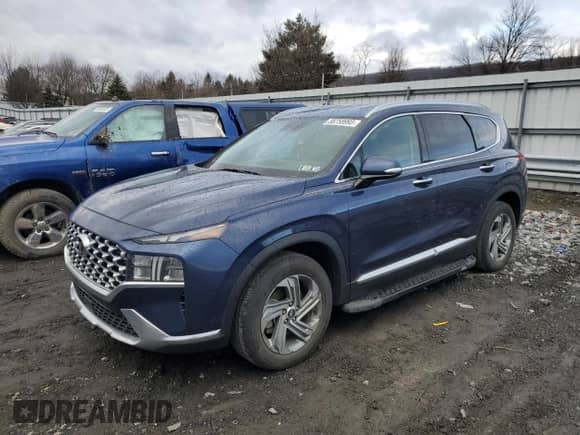 2021 Hyundai Santa Fe SEL z VIN 5NMS64AJXMH323029, wystawiony jako Copart lot #38758993 z przebiegiem 37 402 mil mil oraz . Historia ofert i sprzedaży dostępna na DreamBid. Obrazek 1.