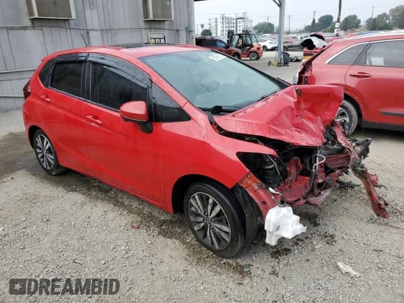 ✅ 2016 Honda Fit EX • VIN: JHMGK5H75GS015694 • Lot: 60650185. Listed on Copart with 66,375 mi. Free auction sales archive from the USA and detailed vehicle history report at DreamBid. Image 4.