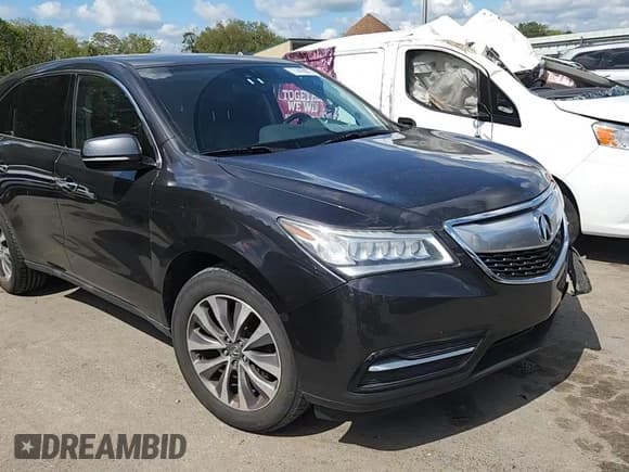 ✅ 2015 Acura MDX Technology • VIN: 5FRYD4H60FB020068 • Lot: 71476875. Listed on Copart with 151,622 mi. Free auction sales archive from the USA and detailed vehicle history report at DreamBid. Image 14.