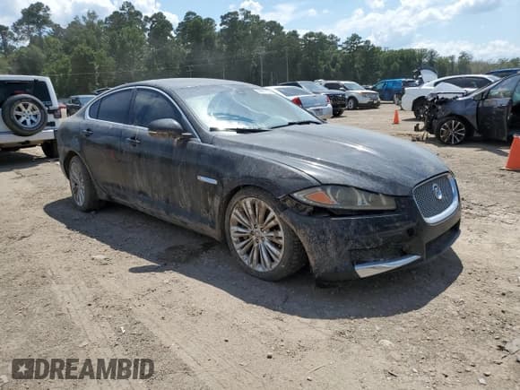 ✅ 2012 Jaguar XF Portfolio • VIN: SAJWA0HB7CLS27185 • Lot: 68861195. Listed on Copart with 152,555 mi. Free auction sales archive from the USA and detailed vehicle history report at DreamBid. Image 4.