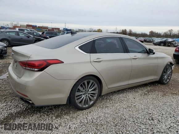 2015 Hyundai Genesis 5.0L z VIN KMHGN4JF5FU062856, wystawiony jako Copart lot #80425764 z przebiegiem 131 067 mil mil oraz Szkoda całkowita • Salvage title. Historia ofert i sprzedaży dostępna na DreamBid. Obrazek 3.