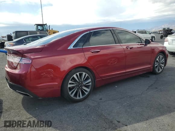 ✅ 2019 Lincoln MKZ Hybrid Reserve II • VIN: 3LN6L5MU9KR629573 • Lot: 85882555. Listed on Copart with 32,092 mi. Free auction sales archive from the USA and detailed vehicle history report at DreamBid. Image 3.
