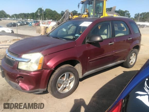 ✅ 2007 Chevrolet Equinox LS • VIN: 2CNDL13F676241153 • Lot: 42467385. Listed on IAAI with 213,729 mi. Free auction sales archive from the USA and detailed vehicle history report at DreamBid. Image 2.