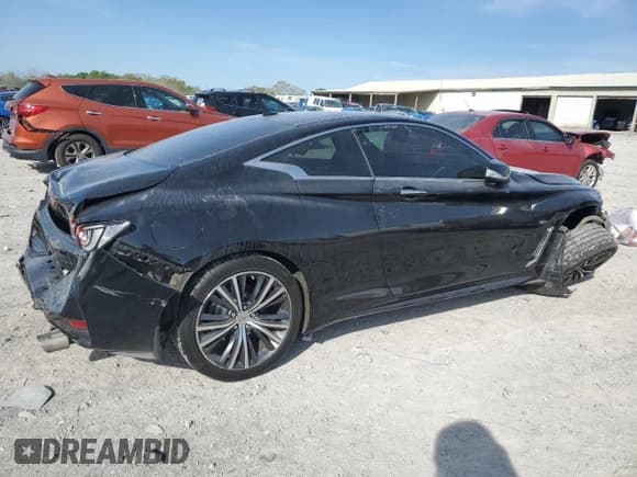 ✅ 2017 Infiniti Q60 Premium • VIN: JN1EV7EK6HM362612 • Lot: 53581005. Listed on Copart with 104,575 mi. Free auction sales archive from the USA and detailed vehicle history report at DreamBid. Image 3.