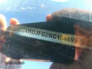 ✅ 2022 Dodge Durango Special Service • VIN: 1C4RDJFG2NC184899 • Lot: 40575266. Listed on IAAI with 14,422 mi. Free auction sales archive from the USA and detailed vehicle history report at DreamBid. Image 9.