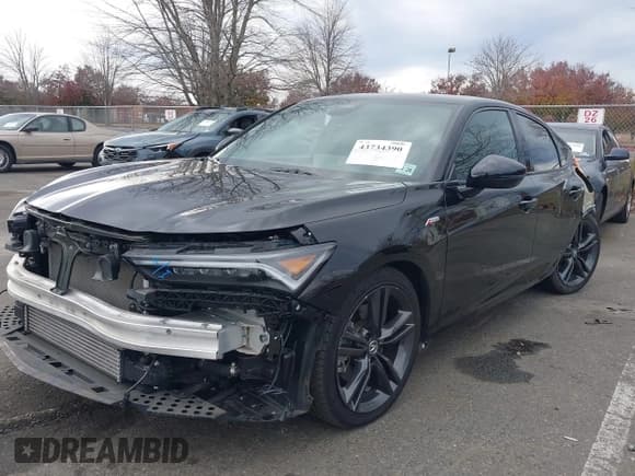 ✅ 2023 Acura Integra Technology • VIN: 19UDE4H60PA026428 • Lot: 43734390. Listed on IAAI with 38,118 mi. Free auction sales archive from the USA and detailed vehicle history report at DreamBid. Image 2.