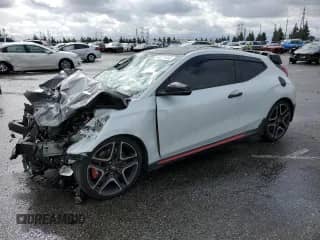 2019 Hyundai Veloster N с VIN KMHT36AH5KU001213, выставлен на аукционе Copart как лот 43158633 с пробегом Не указан миль и Списание • Salvage title. История ставок и продаж доступна на DreamBid. Изображение 1.
