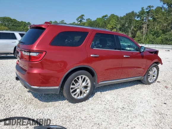 ✅ 2014 Dodge Durango Citadel • VIN: 1C4RDHEG5EC509264 • Lot: 84700245. Listed on Copart with Not provided. Free auction sales archive from the USA and detailed vehicle history report at DreamBid. Image 3.