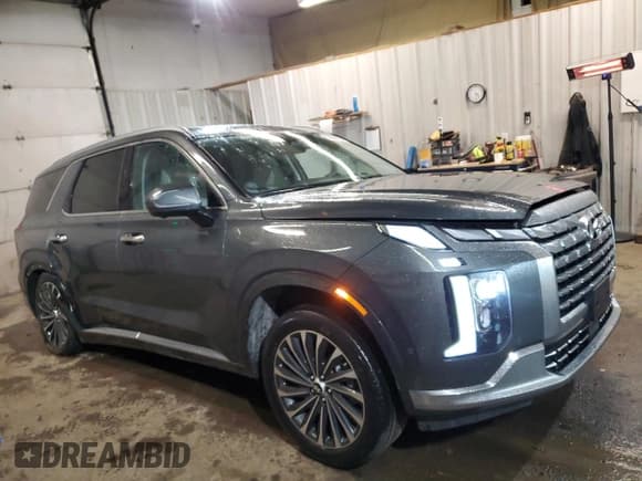 ✅ 2024 Hyundai Palisade Calligraphy • VIN: KM8R7DGE4RU683317 • Лот: 82110044. Опубликован ранее на Copart с пробегом 21 574 миль. Бесплатный доступ к архиву аукционных продаж из США и подробный отчёт об истории автомобиля на DreamBid. Изображение 4.