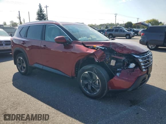 ✅ 2025 Nissan Rogue SV • VIN: 5N1BT3BB3SC676343 • Lot: 84968555. Listed on Copart with 5,710 mi. Free auction sales archive from the USA and detailed vehicle history report at DreamBid. Image 4.