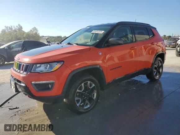 ✅ 2017 Jeep Compass Trailhawk • VIN: 3C4NJDDB1HT641064 • Lot: 85491325. Listed on Copart with 114,422 mi. Free auction sales archive from the USA and detailed vehicle history report at DreamBid. Image 1.