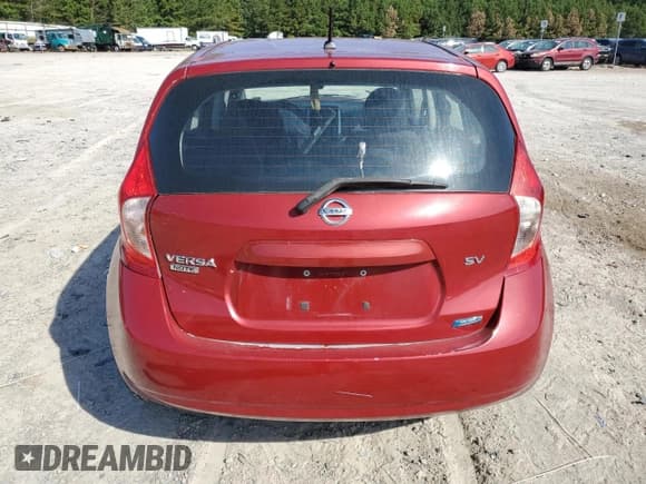 ✅ 2014 Nissan Note SV • VIN: 3N1CE2CP2EL437837 • Lot: 70658065. Listed on Copart with 122,086 mi. Free auction sales archive from the USA and detailed vehicle history report at DreamBid. Image 6.