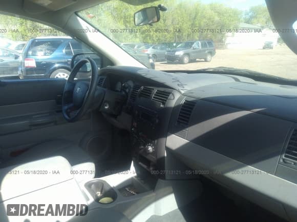 ✅ 2007 Dodge Durango SXT • VIN: 1D8HB38P27F533816 • Lot: 27713121. Listed on IAAI with 129,031 mi. Free auction sales archive from the USA and detailed vehicle history report at DreamBid. Image 5.