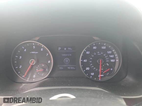 ✅ 2019 Hyundai Elantra Sport • VIN: KMHD04LB5KU832205 • Lot: 63470215. Listed on Copart with 95,183 mi. Free auction sales archive from the USA and detailed vehicle history report at DreamBid. Image 9.