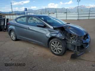 2014 Hyundai Elantra SE z VIN 5NPDH4AE0EH490090, wystawiony jako Copart lot #69502895 z przebiegiem 69 580 mil mil oraz Szkoda całkowita • Salvage title. Historia ofert i sprzedaży dostępna na DreamBid. Obrazek 4.