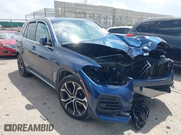 ✅ 2023 BMW X5 sDrive40i • VIN: 5UXCR4C04P9P33338 • Lot: 42408191. Listed on IAAI with Not provided. Free auction sales archive from the USA and detailed vehicle history report at DreamBid. Image 1.
