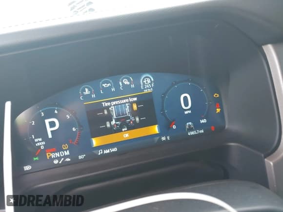 ✅ 2024 Ford Bronco Raptor • VIN: 1FMEE0RR1RLA50535 • Lot: 43545315. Listed on IAAI with 4,965 mi. Free auction sales archive from the USA and detailed vehicle history report at DreamBid. Image 7.